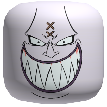 🦇👻Gecko Moria Smile Face [One Piece] 👻🦇 Roblox item