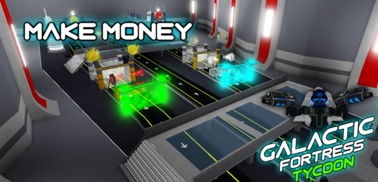 Galactic Fortress Tycoon Codes and Experience, Image source: Roblox.com