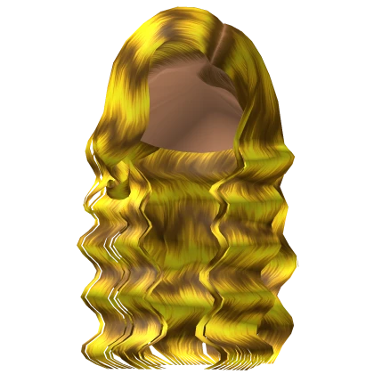 Yellow hair extensions roblox on sale