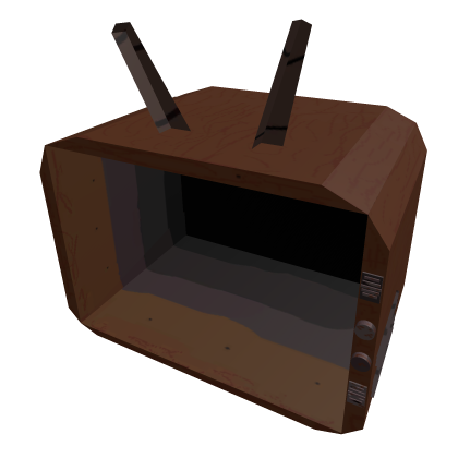 Classic Retro TV Head Mask