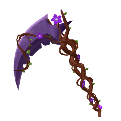 Purple Overgrown Scythe Roblox item