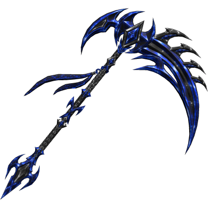 Blue and Black Soul Snatcher Scythe