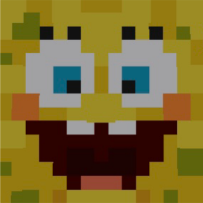 Minecraft Spongebob Face Roblox decal