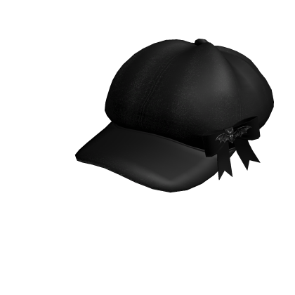 black bat beret hat Roblox item