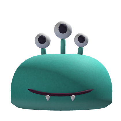 Triple Eye Fuzzy Monster Hat
