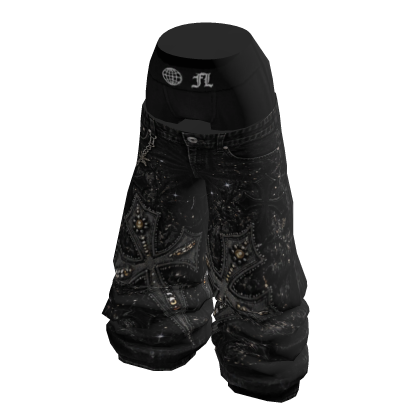 PANTALON BLACK CRUZ