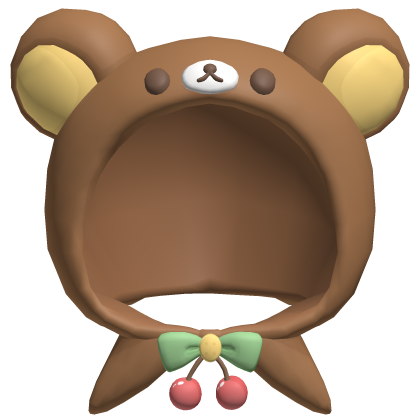 ♡ :  rilakkuma sweet cherry hood Roblox item
