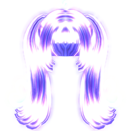 (GLOW) Ethereal Glowing Doll Curled Pigtails