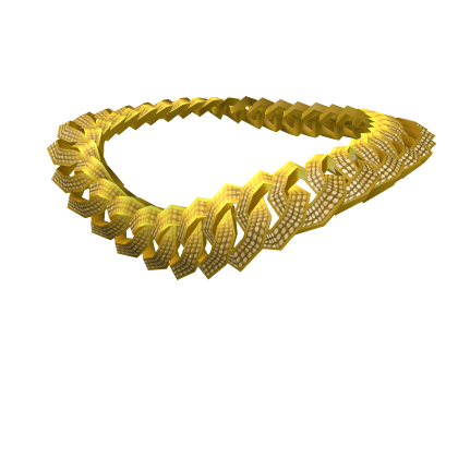 Iced Out Gold Chain Roblox item