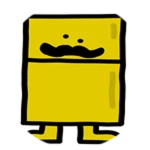 Mustache Fridge