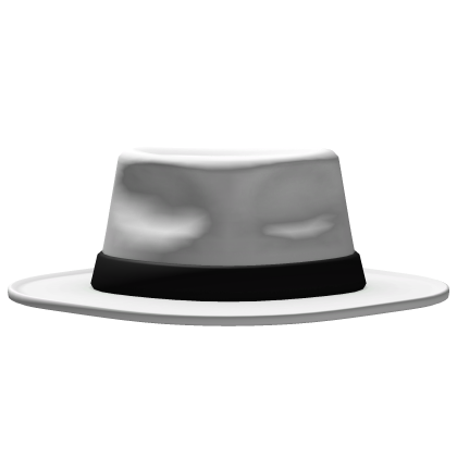 Micheal Jackson White Fedora Hat