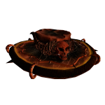 Fiery Cerberus Outlaw Hat