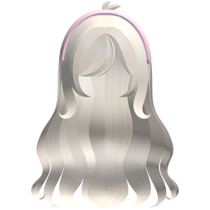 Mabel Cosplay Hair with Headband in Blonde Roblox item