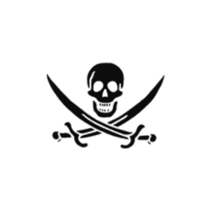 Pirate Flag [Transparent] Roblox decal