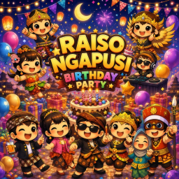 [HBD 🎉] RAISO NGAPUSI (Party In The Sky) 🌥️