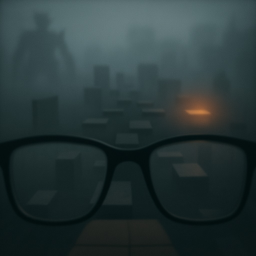 Obby but  slowly lose your vision
