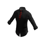 Vested School Uniform Top Dark Blood Moon