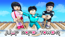 🦑 Wieża do skakania z liny w grze Squid