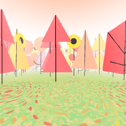 Paper Autumn Fall Forest Skybox (by Liquse)