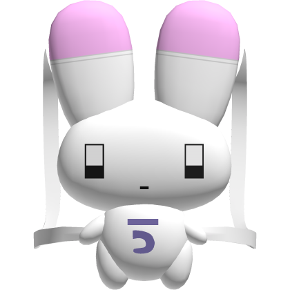 ᨳ𐔌՞҂ . ֊ ՞𐦯ᜊ cute bunny backpack 3.0 ⸝⸝ ♡ 