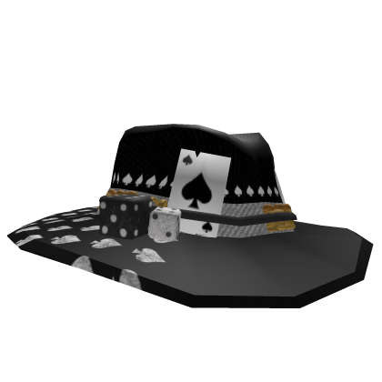 Lucky Fedora - Black Roblox item