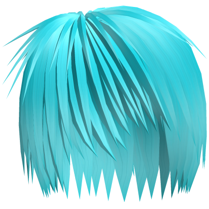 Emo Razor Cut Layered Hair (Ocean Blue)