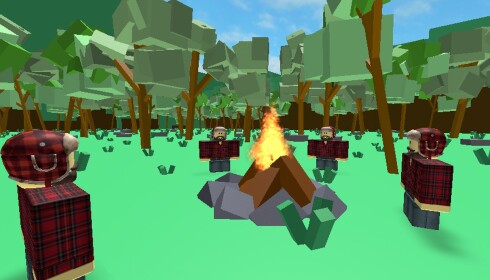 Obby but you're a LOG!