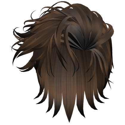 Brown Swept Mullet