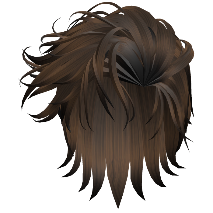 Brown Swept Mullet