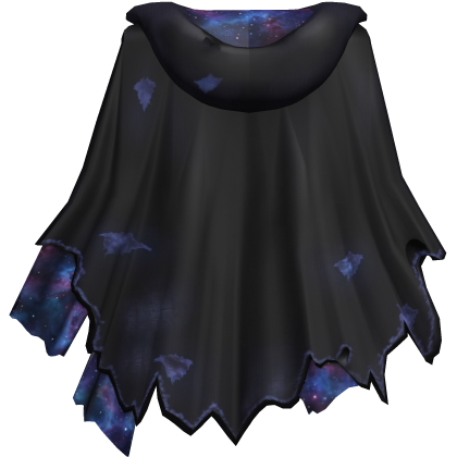Distressed Torn Cape