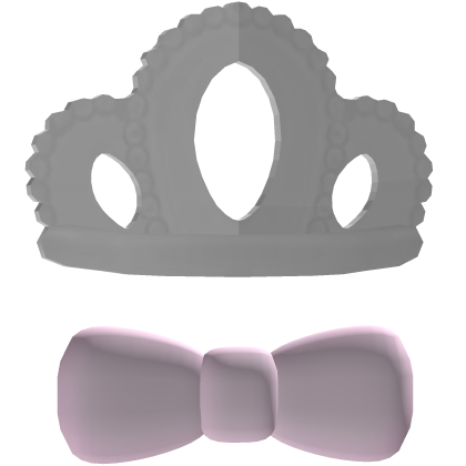 princess bow hairclip