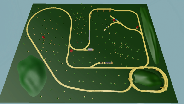 Blue Train Wooden Railway World screenshot 4