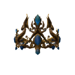 Golden Aqua Crown