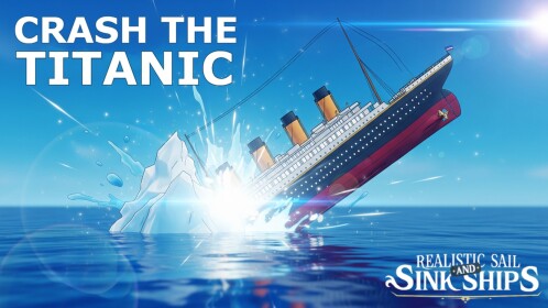⛴️Realistic Sail and Sink Ships!🌊