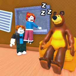 TEAM MASHA AND THE BEAR ESCAPE! (TEAMWORK OBBY)