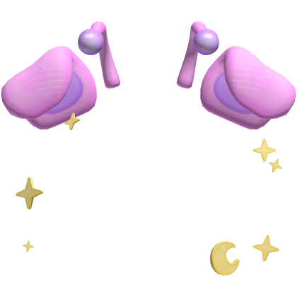Galactic Pastel Pink Cute Alien Dog Antennas 