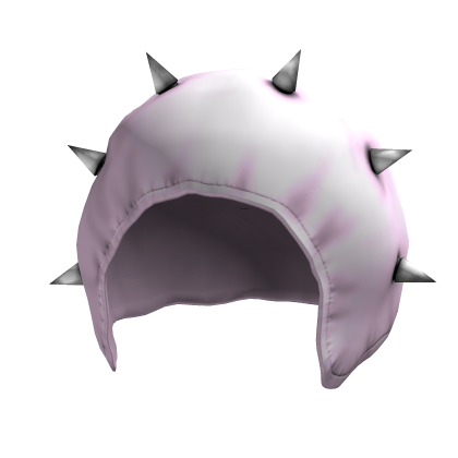 Spiked Pink Hood