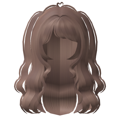 . ‿ ♡ flowy fairytale pigtail wavy hair hazel Roblox item