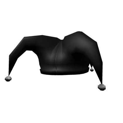 Black jester hat