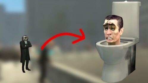 Escape G-Man Skibid Toilet As Cameraman Obby