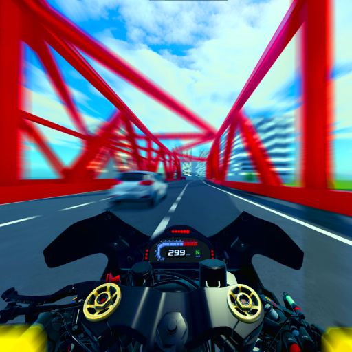 MotoRush! 🏍️ official Roblox game thumbnail