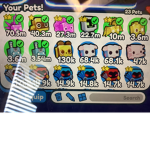 The pet simulator x give away group
