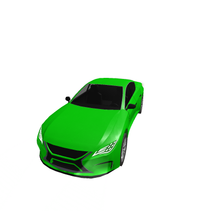 Green Sedan Car