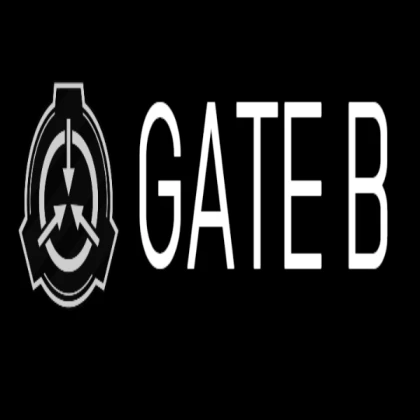 SCP GATE B SIGN