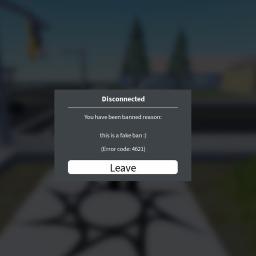 [NEW] Fake banned message creator