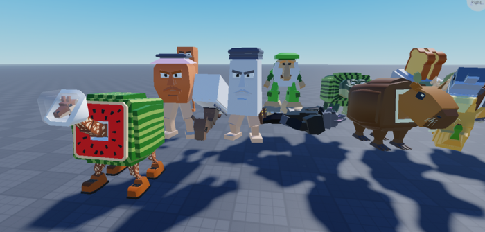 Rigged Character Pack 2 preview 2