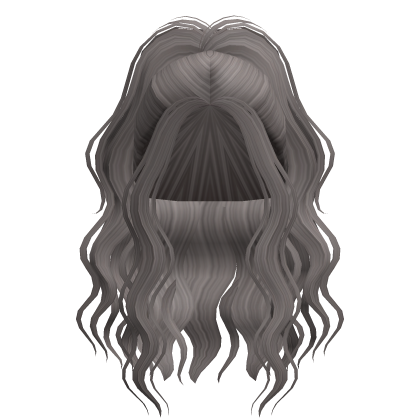 Cute Popular Girl Wavy Ponytail (Ash)