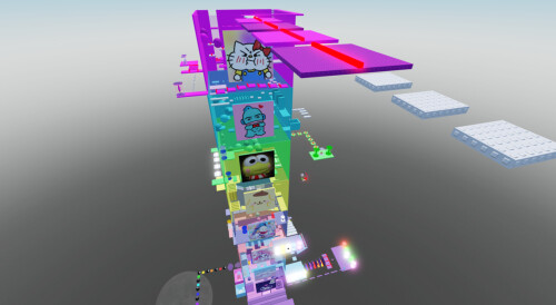 [UPD]🎀🖐️Hello Kitty Slap Tower