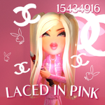LACED IN PINK ও