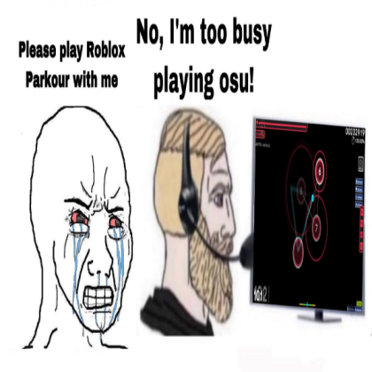 Play Osu Game Roblox decal